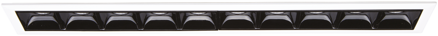 20W LED įleidžiamas šviestuvas LIKA, baltas korpusas/juodas reflektorius, 2700K, 341743