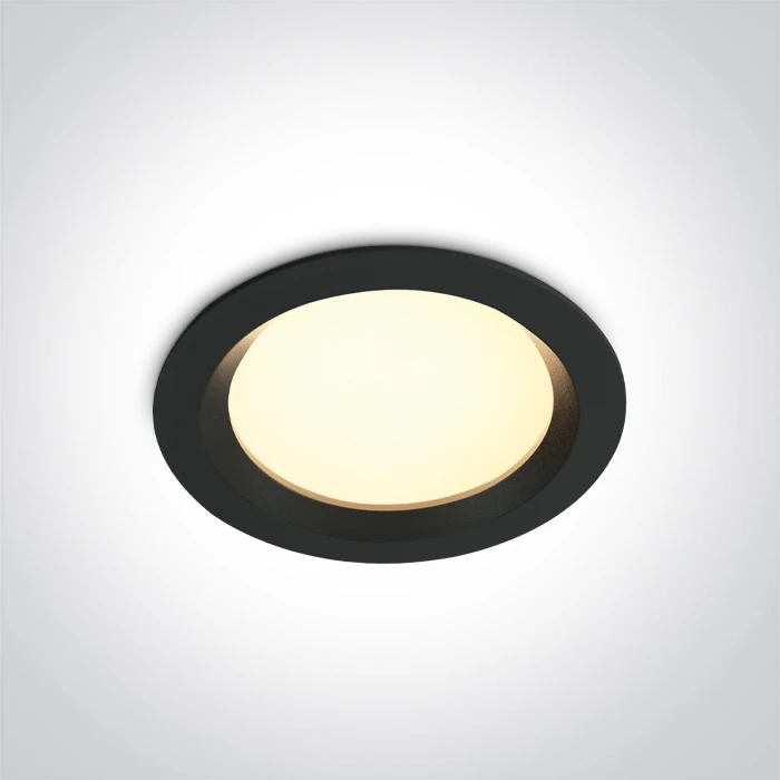 20W LED įleidžiamas vidaus/lauko šviestuvas, juodas, 3000/4000/5000K, IP54, 10120BX/B/V