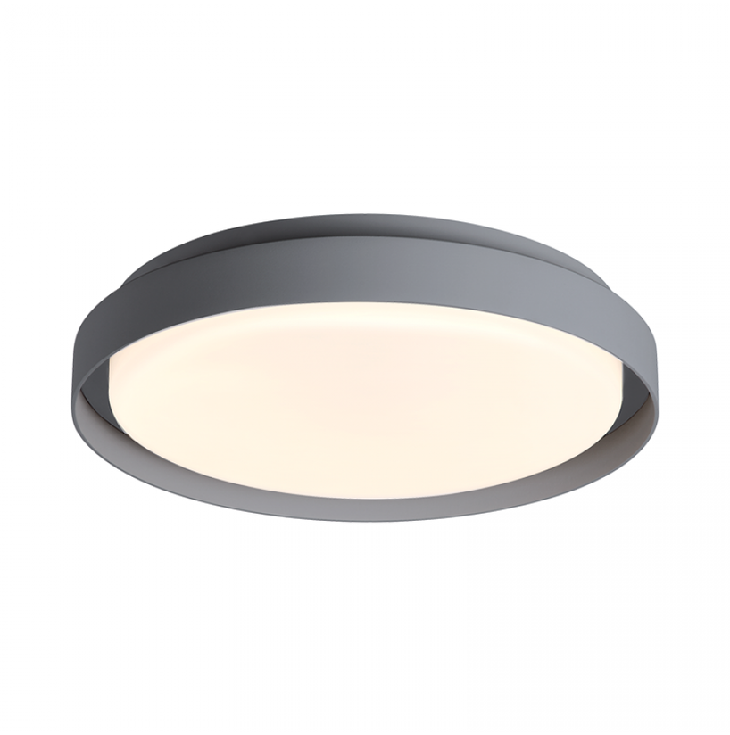 20W LED lauko plafonas, grafito sp., 3000K, IP65, E327