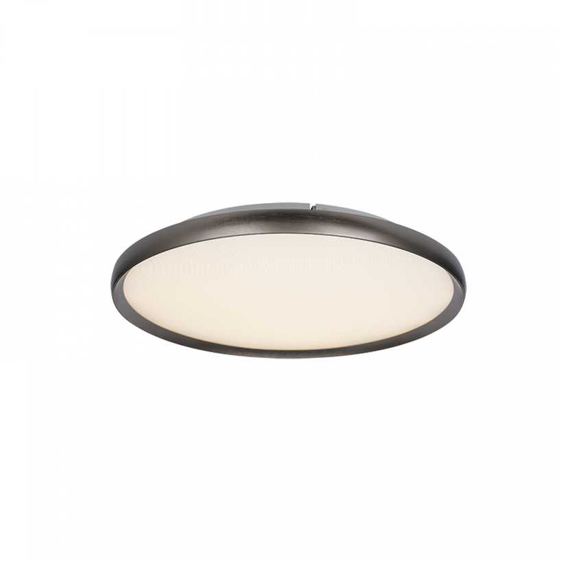 20W LED lubinis šviestuvas, šlifuoto tamsaus aliuminio sp., 2700/3000/4000K, dimeriuojamas, 25187