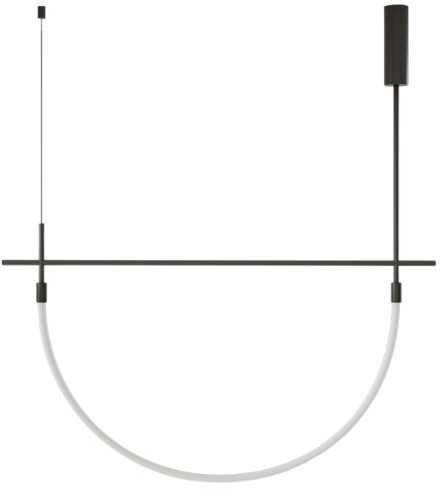 20W LED pakabinamas šviestuvas CRAM, juodas, 2700K, dimeriuojamas