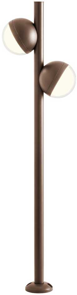 20W LED pastatomas lauko šviestuvas MAGNUS, rūdžių sp., 3000K, IP54, 90560