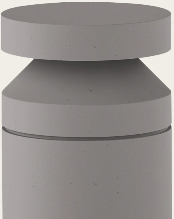 20W LED pastatomas lauko šviestuvas, pilkas, 3000K, IP65, E477