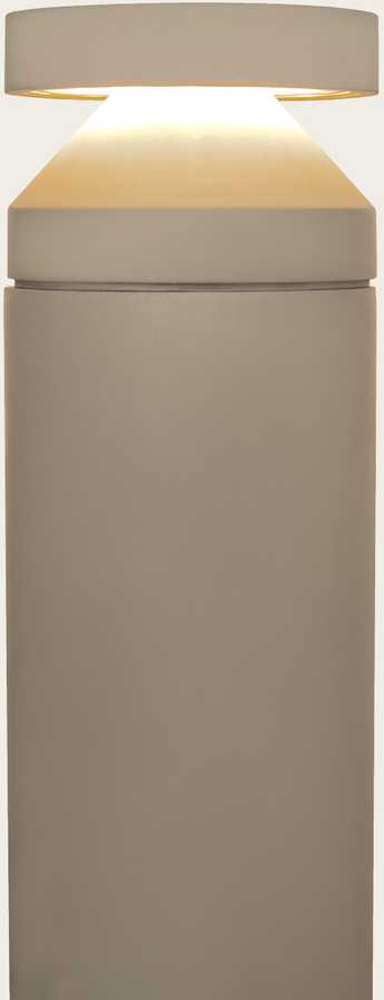 20W LED pastatomas lauko šviestuvas, pilkas, 3000K, IP65, E478