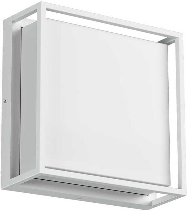 20W LED paviršinis lauko šviestuvas QUADRIS, baltas, 3000K, IP54, 90564