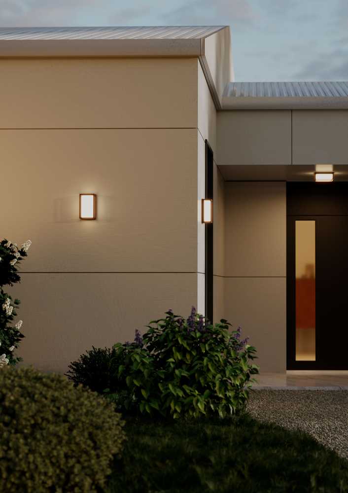 20W LED paviršinis lauko šviestuvas QUADRIS, baltas, 3000K, IP54, 90564