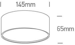 Lubinis šviestuvas 20W LED paviršinis šviestuvas, juodas, 3000/4000/5000K, 12120M/B/V