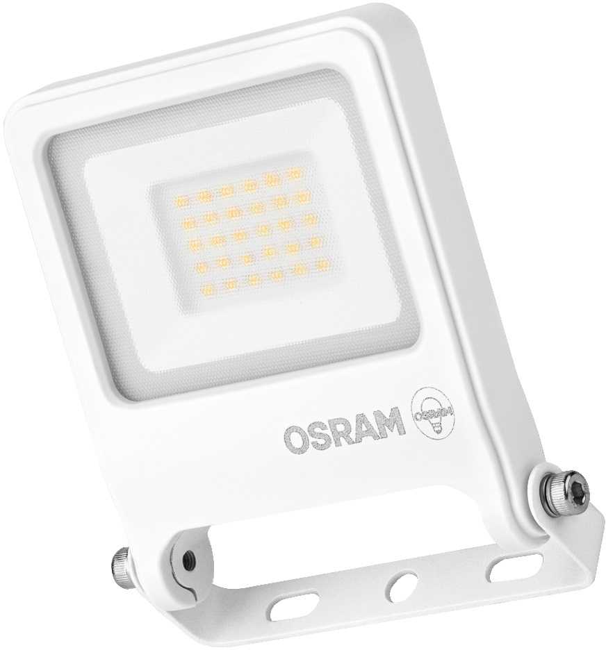 20W LED prožektorius ENDURA, baltas, 3000K, IP65