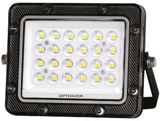 20W LED prožektorius, juodas, 4000K