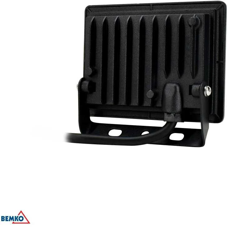 Kafler 20W LED prožektorius KASTEL, juodas, 4000K, IP65, 110°