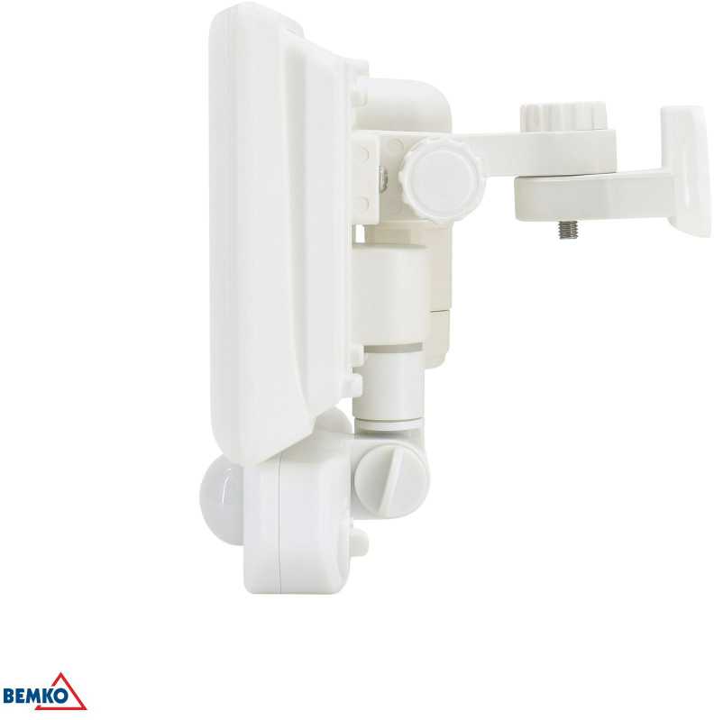 Bemko 20W LED prožektorius su judesio davikliu LFX, baltas, 4000K, IP65
