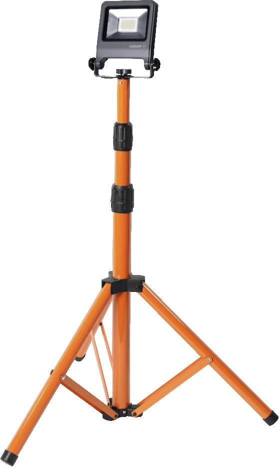 Osram 20W LED prožektorius su stovu WORKLIGHTS, tamsiai pilkas, 4000K, IP65