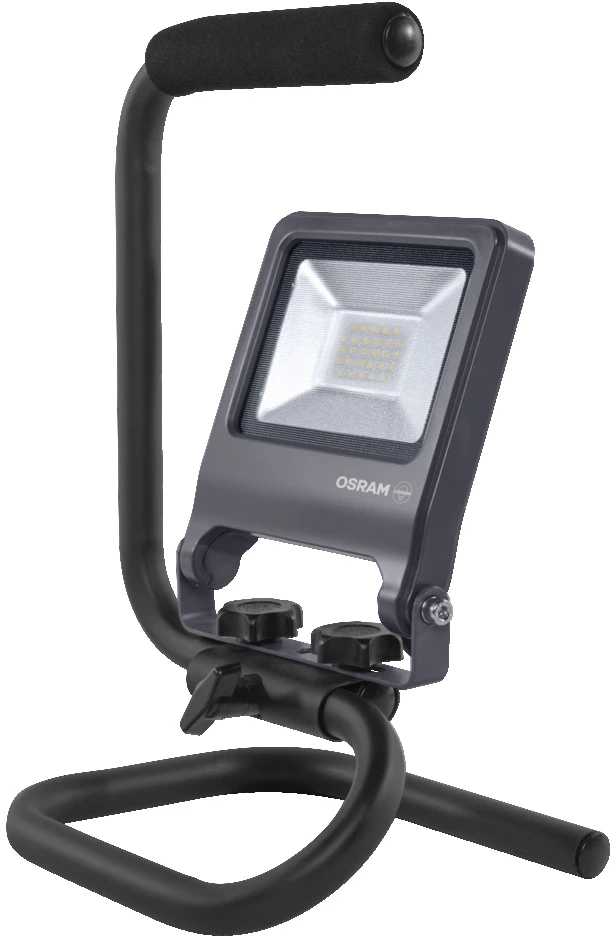 Ledvance 20W LED prožektorius su stovu WORKLIGHTS, tamsiai pilkas, 4000K, IP65