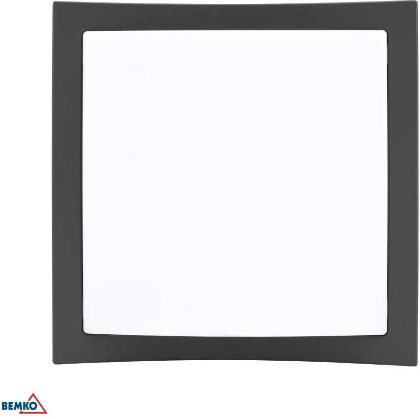 Sieninis šviestuvas Bemko 20W LED sieninis fasado šviestuvas VALANT, grafito sp., 3000K, IP65