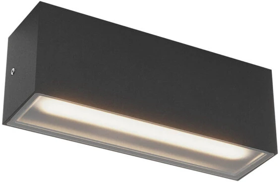 Sieninis šviestuvas 20W LED sieninis lauko šviestuvas LIMAS, juodas, 2700/3000K, IP65, DALI, 91230-DALI