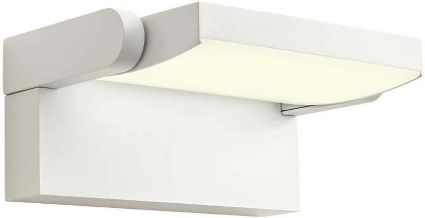 20W LED sieninis reguliuojamas lauko šviestuvas FLIP, baltas, 3000K, IP54, 90583