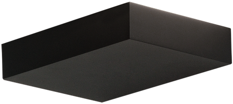 20W LED sieninis šviestuvas BRICK, juodas, 2700/3000/4000K, dimeriuojamas, A3972072NDT