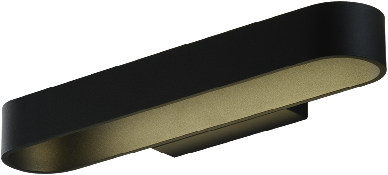 20W LED sieninis šviestuvas GALA, juodas, 2700/3000/4000K, A3189073N