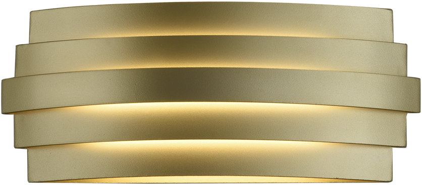 20W LED sieninis šviestuvas LUXUR, aukso/baltos sp., 2700/3000K, dimeriuojamas, A3840070ODP