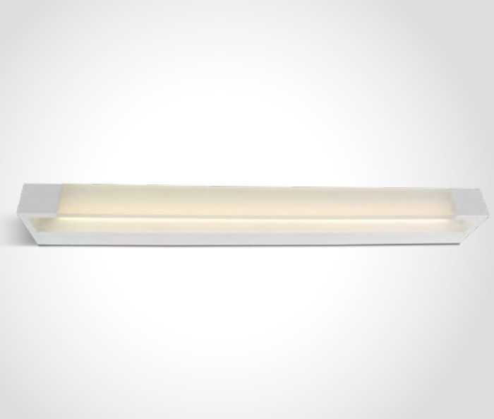 Sieninis šviestuvas 20W LED sieninis vonios šviestuvas, baltas, 3000K, IP44, 38120R/W/W