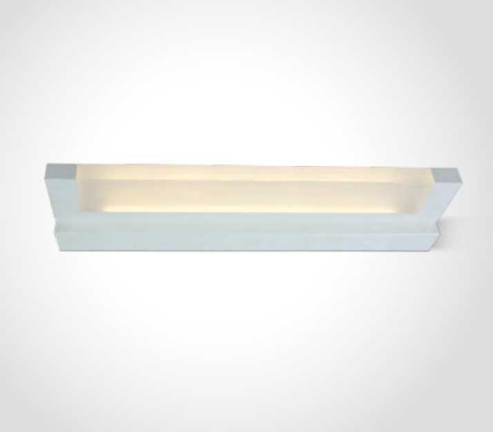 Sieninis šviestuvas 20W LED sieninis vonios šviestuvas, baltas, 3000K, IP44, 38120D/W/W