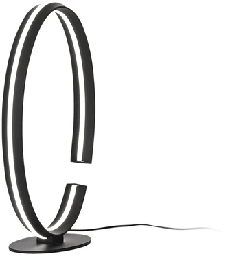 20W LED stalo šviestuvas CLARKE, juodas, 4000K