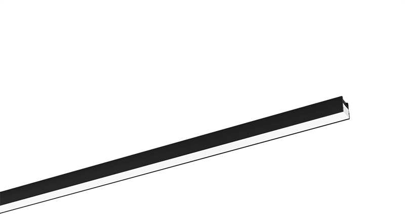 20W LED šviečiantis kabelis, montuojamas į ZAMBELIS bėgelį, baltas, 3200K, DALI, IP65, 2m, E387