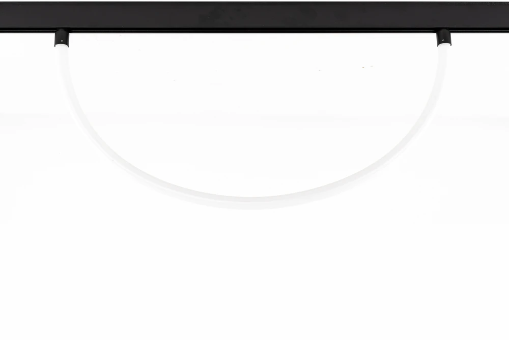 Lubinis šviestuvas 20W LED šviestuvas ARC į magnetinę sistemą MAGNETIC, juodas, 3000K
