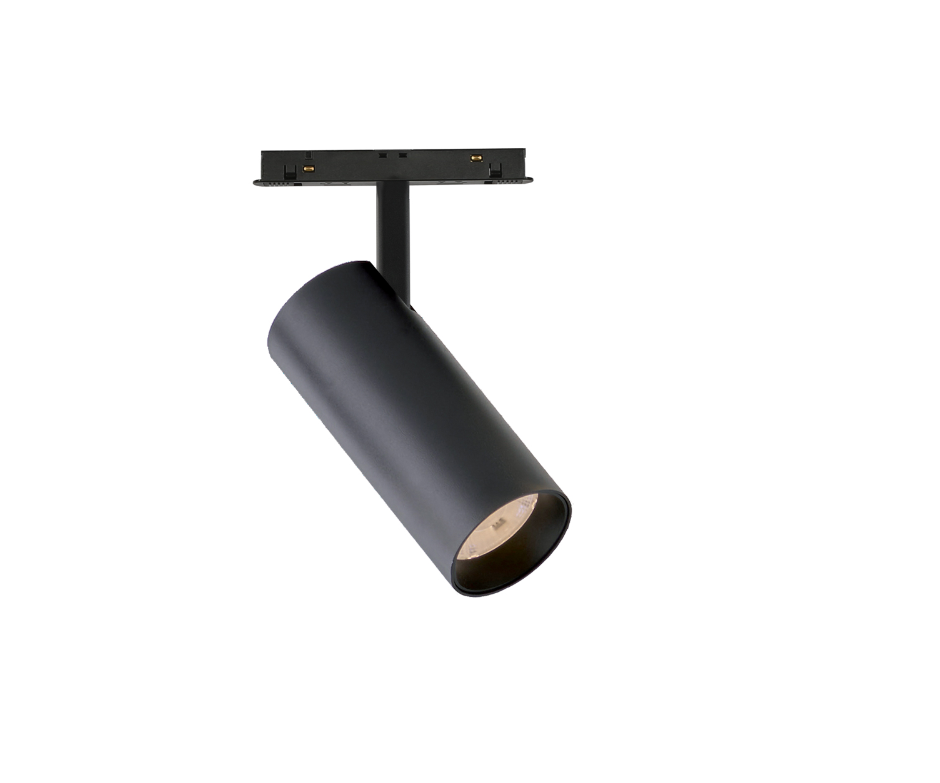 Pakabinamas šviestuvas 21W LED akcentinis šviestuvas į magnetines sistemas VIOKEF MAGNETIC, juodas, 3000K, dimeriuojamas, 4244100