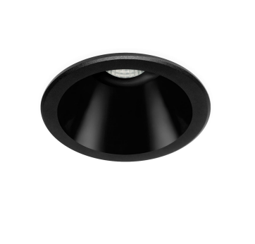 2,1W LED įleidžiamas šviestuvas SHOT LIGHT, juodas, 3000K, 19º