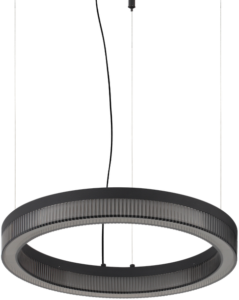 21W LED pakabinamas šviestuvas CROWN, juodas, 3000K, 339139