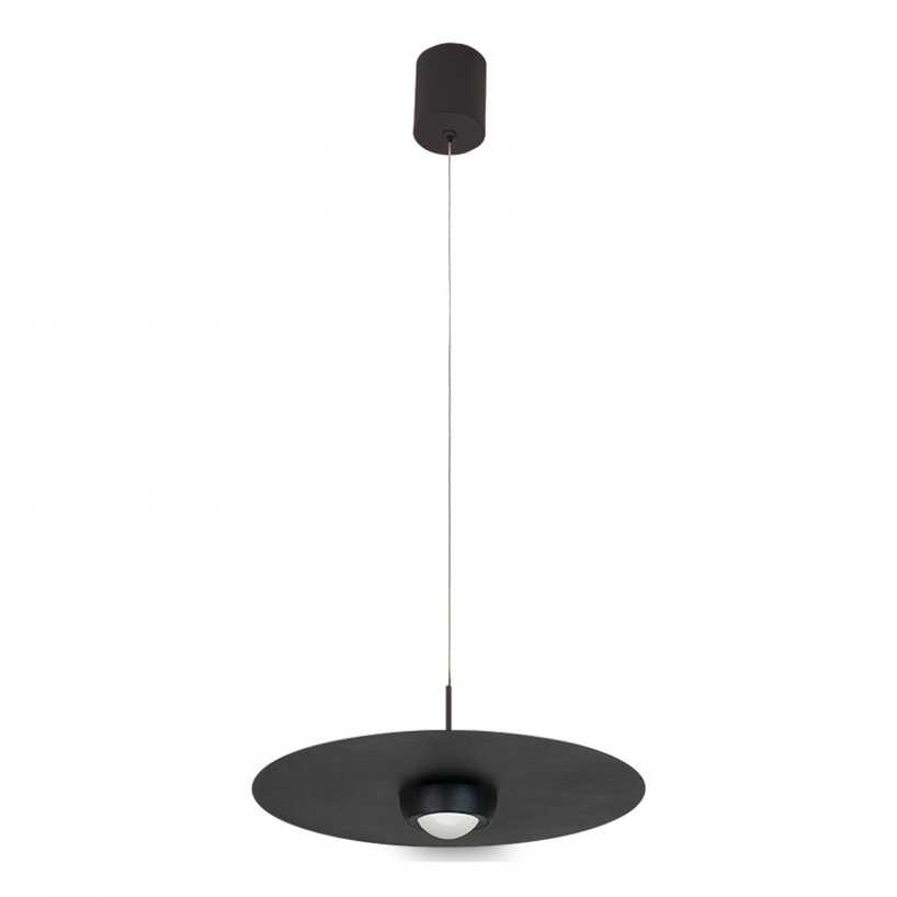 21W LED pakabinamas šviestuvas, juodas, 3000K, dimeriuojamas, 35cm, 2585