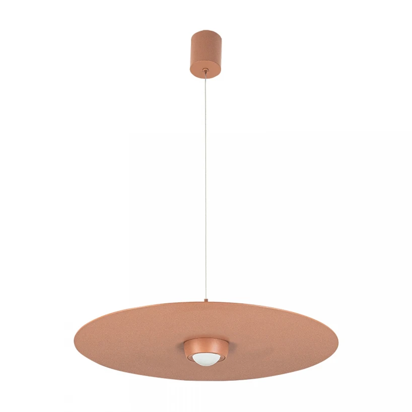 21W LED pakabinamas šviestuvas, raudonos plytų sp., 3000K, dimeriuojamas, 55cm, 2588