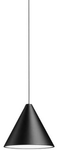 21W LED pakabinamas šviestuvas STRING LIGHT CONE, juodas, 2700K, dimeriuojamas