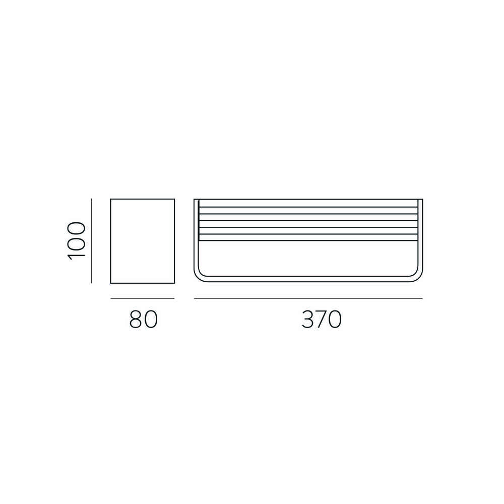 21W LED sieninis šviestuvas ICON, aukso sp., 2700/3000/4000K, dimeriuojamas, A3089372OTDT