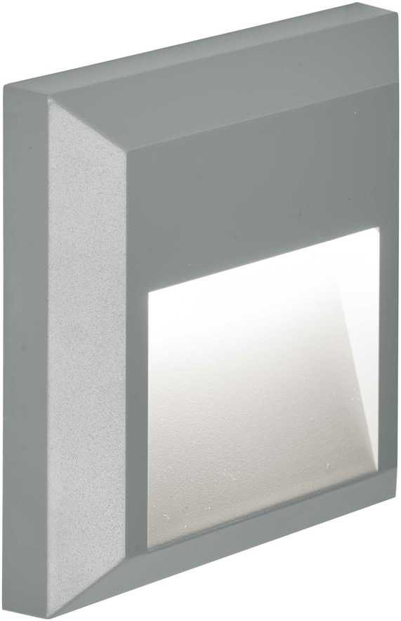 2,1W LED sieninis šviestuvas LEROS PLUS, pilkas, 3000/4000/6500K, 4137800