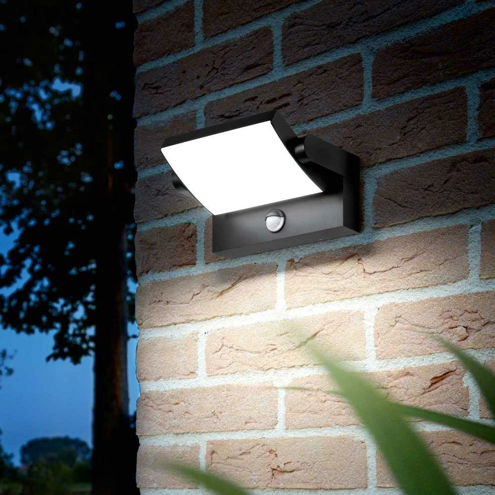 Ideal Lux Sieninis šviestuvas Swipe Ap Sensor Antracite