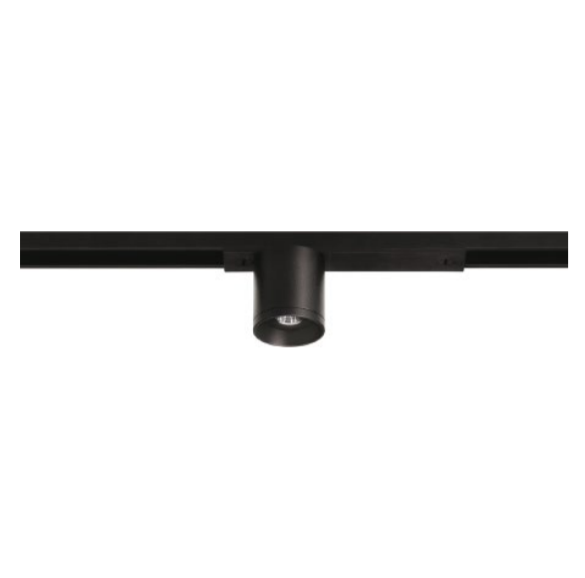 2,1W šviestuvas į magnetines sistemas TOP MICRO, 24V, 3000K, 38°, juodas