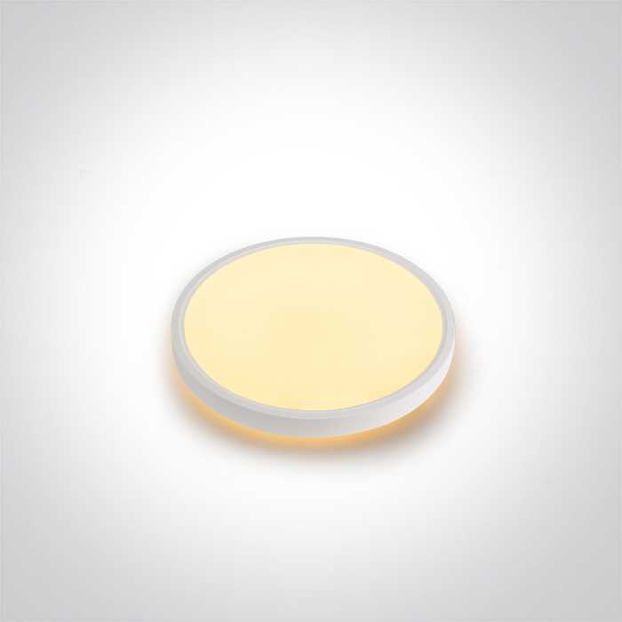 Lubinis šviestuvas 22+3W LED paviršinis šviestuvas, baltos sp., 2700/3200/4000K, 300mm, šviečia į viršų ir į apačią, 62002A/W/V