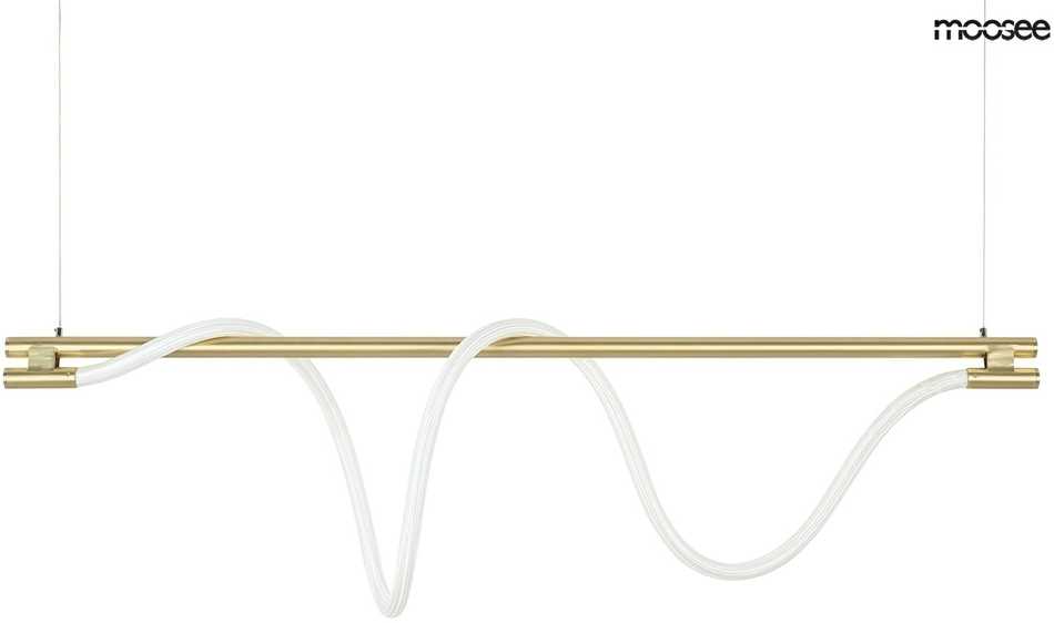 22,4W LED pakabinamas šviestuvas SERPIENTE, aukso sp., 3000K