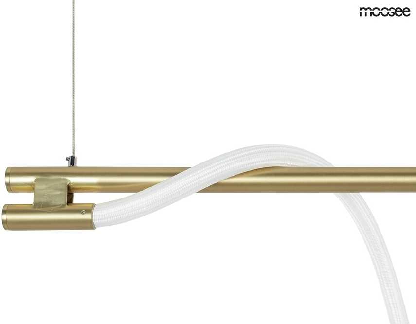 22,4W LED pakabinamas šviestuvas SERPIENTE, aukso sp., 3000K