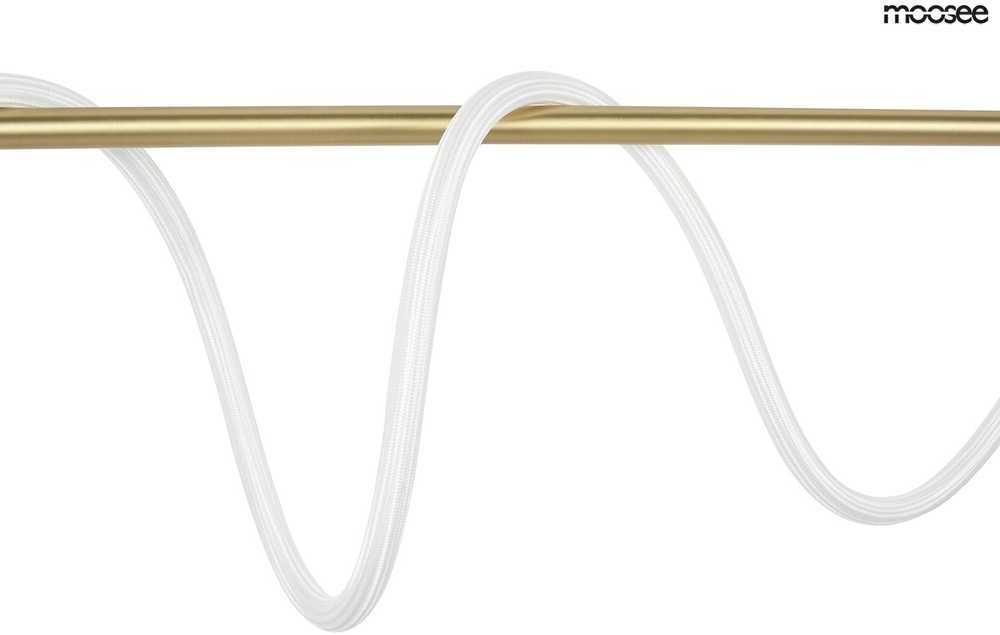 22,4W LED pakabinamas šviestuvas SERPIENTE, aukso sp., 3000K