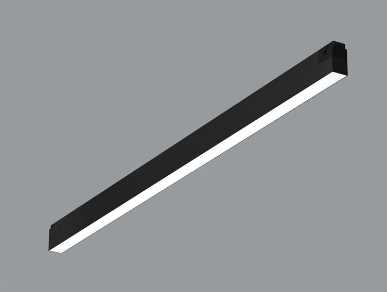 22W INSIGHT PLX šviestuvas į magnetines sistemas, 3000K, juodas, 800mm