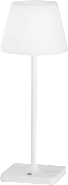 2,2W LED įkraunamas stalo šviestuvas JAMMIN, baltas, 3000K, dimeriuojamas, IP54