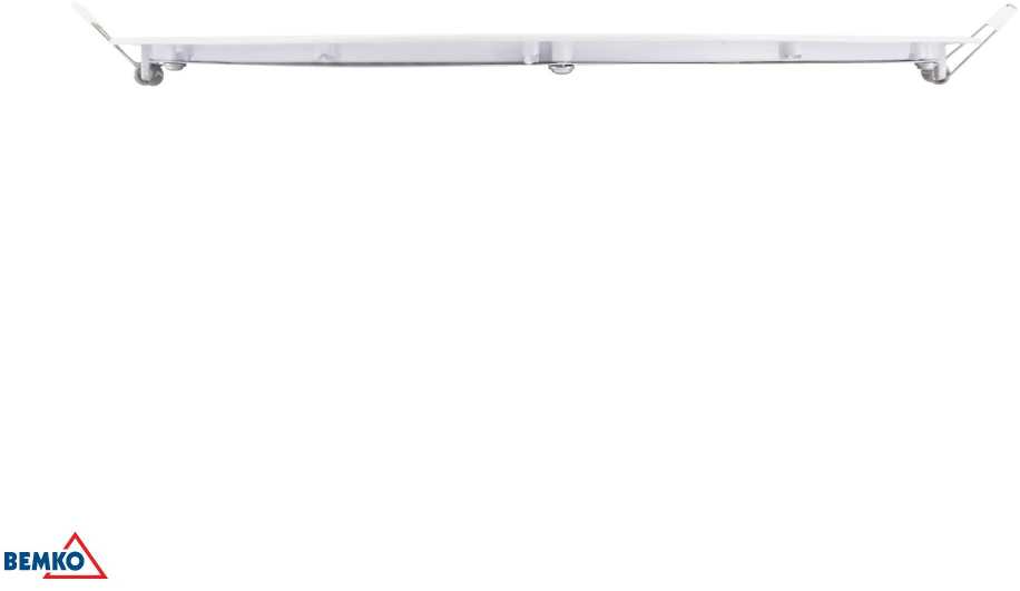 22W LED įleidžiama panelė BOLED, balta, 3000K