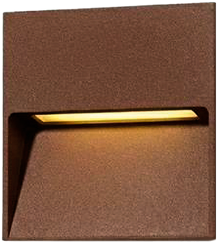 2,2W LED įleidžiamo montavimo sieninis šviestuvas NASHIRA, rūdžių sp., 2200/2700/3200/4000K, IP65, E2062071M
