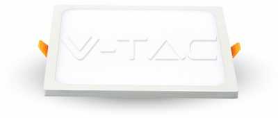 22W LED įmontuojama panelė V-TAC Trimless, kvadratinė (6000K) šaltai balta