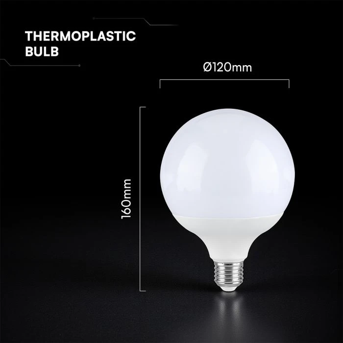 22W LED lemputė, G120, E27, 4000K, 200°, CREE LED Chip