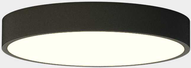 22W LED lubinis šviestuvas LONDON, juodas, 2700/3000/4000K, dimeriuojamas, P3760272NDT