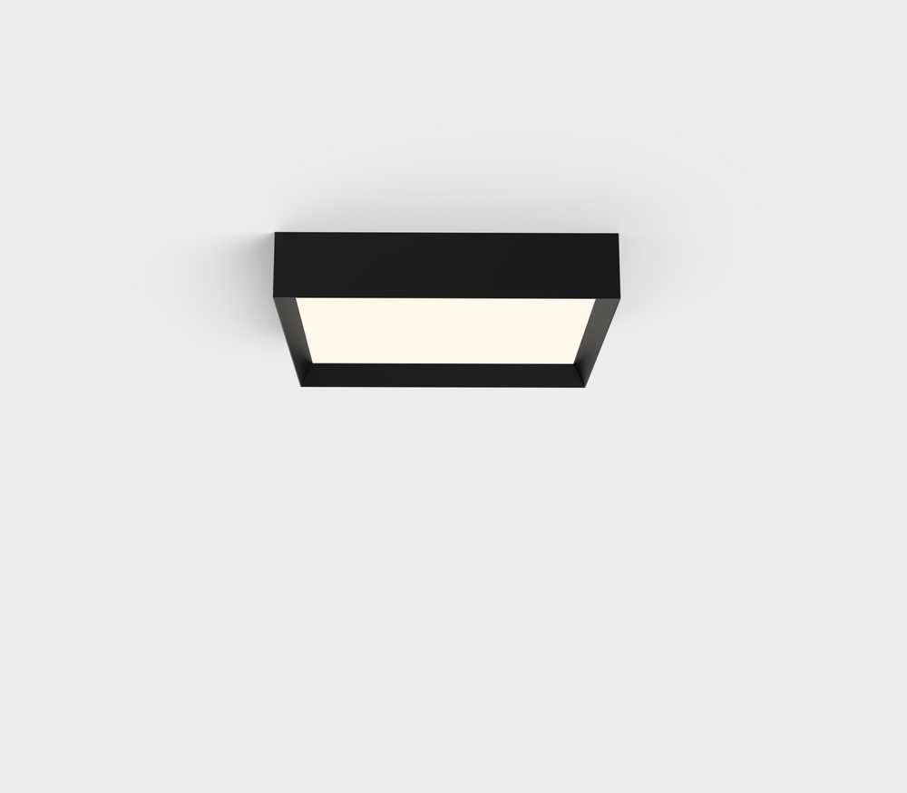 22W LED lubinis šviestuvas MUNICH, juodas, 2700/3000/4000K, P3759072N